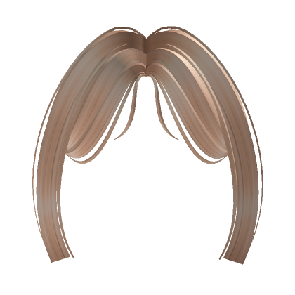Roblox Item Round-Cut Bangs in Blonde