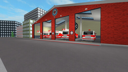 C3C Fire Truck Test Drive - Roblox