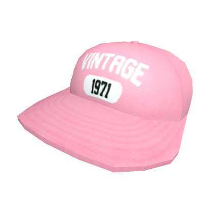 Roblox Item Vintage Pink Hat