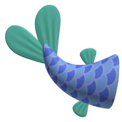 Blue Fish Tail - Roblox