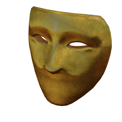 Golden Trollface Mask's Code & Price - RblxTrade