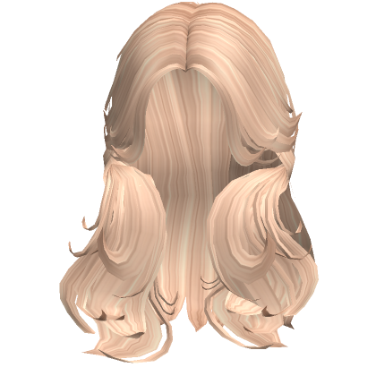 Wavy Fairy Layered Hair Ash Blonde's Code & Price - RblxTrade