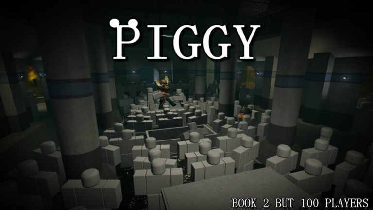 Piggy but it's 100 Players - Roblox
