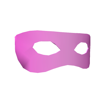 Roblox Item Superhero Mask - Pink
