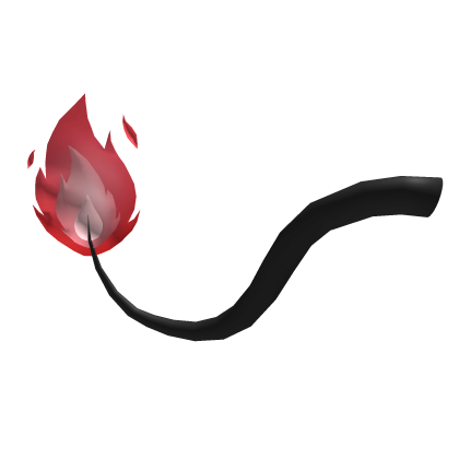 Roblox Item Red Fire Tail