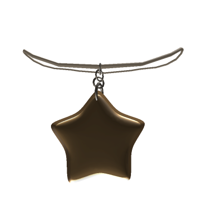 Roblox Item [3.0] Gold Star Necklace