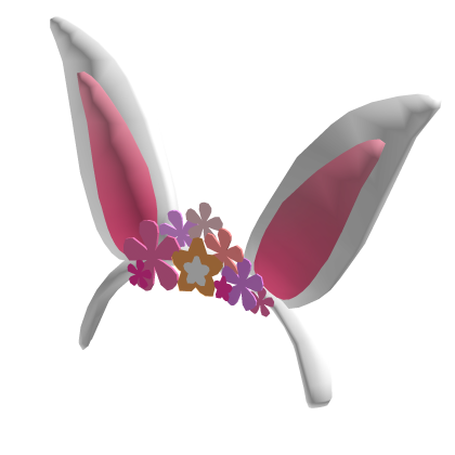 Pink Floral Bunny | Roblox Item - Rolimon's