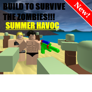 NEW!|Build to survive the zombies!