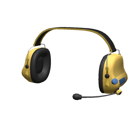 Roblox Item Noob Yellow Headset