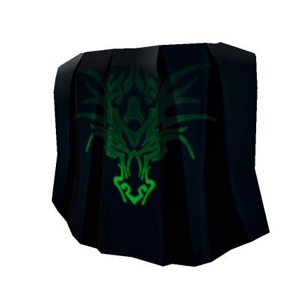 Emerald Dragon Master Cape