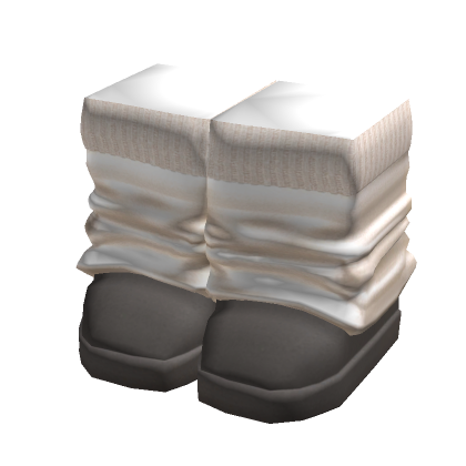 Grey Boots with Leg Warmers Roblox Item Rolimon s