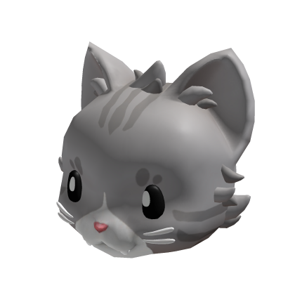 Cute Cat Head - Colorable - Roblox