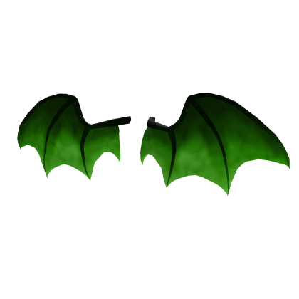 Roblox Item Green Bat Wings