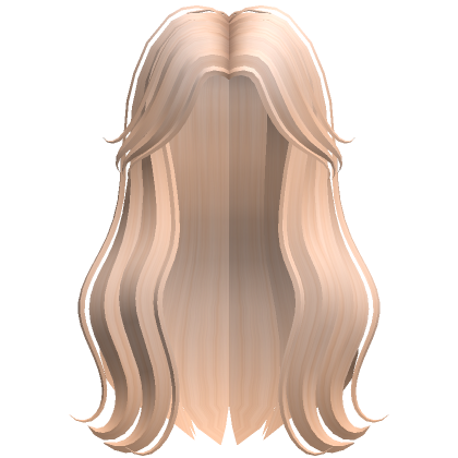 Blonde Long Wavy Hair  Roblox Item - Rolimon's