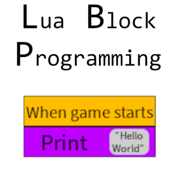 Lua Block Programming