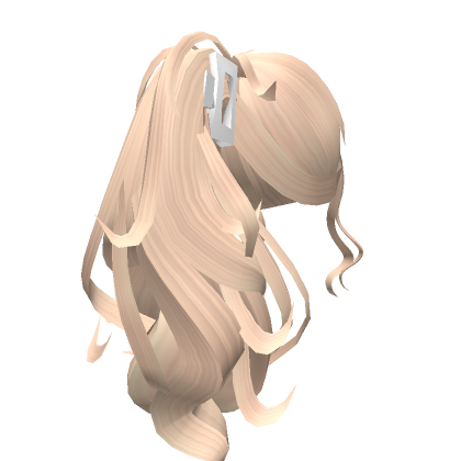 Wavy Lush Fairy Hair Pigtails Ash Blonde's Code & Price - RblxTrade