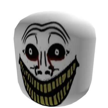 ANIMATED Cursed Scary Face Head's Code & Price - RblxTrade