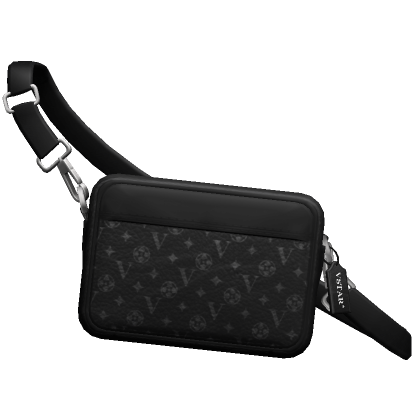 Black messenger 2025 bag roblox