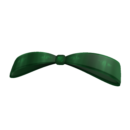 Green Bow for Half Up Half Down Hair - Roblox