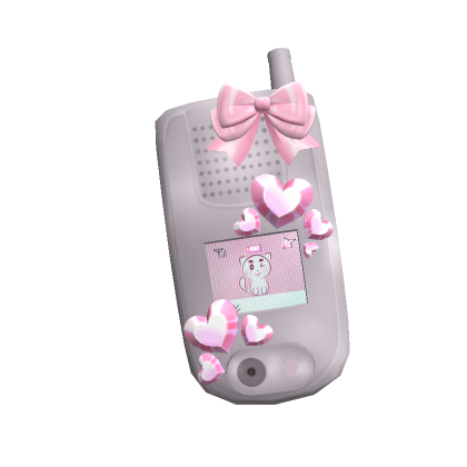 Y2K Kawaii Phone Next to Ear | Roblox Item - Rolimon's
