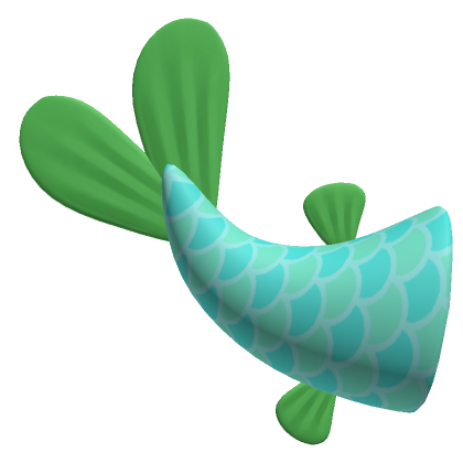 Cyan Fish Tail - Roblox