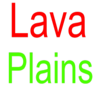 Lava Plains