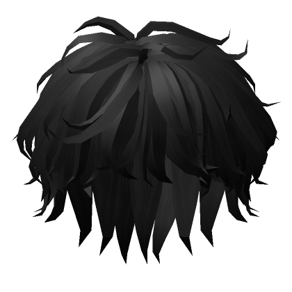 (Shadow) Black Messy Cheap Hair | Roblox Item - Rolimon's