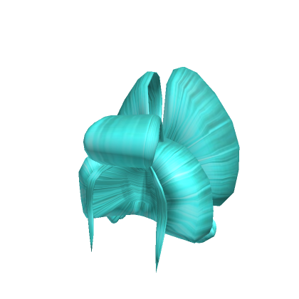 Roblox Item Traditional Oiran Hair (Turquoise)