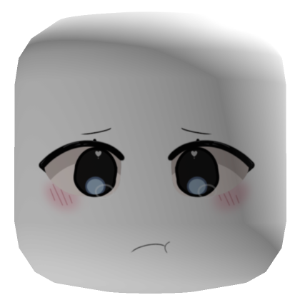 Chibi Fangs Blush Face  Roblox Item - Rolimon's