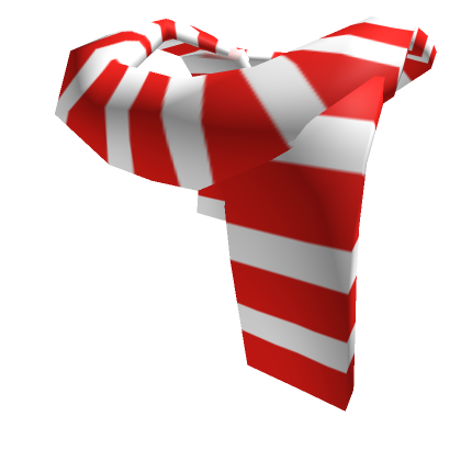 Roblox Item Miraculous: Marinette's Candy Cane Elf Scarf