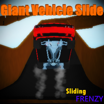 [ANOTHER ROAD!] Giant Vehicle Slide!