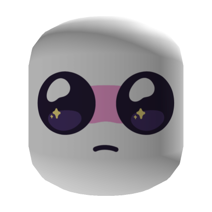 Roblox Item Sparkly Hope Eyes Face [Institutional White]