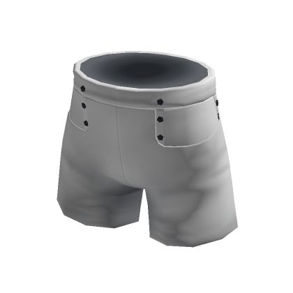 White shop shorts roblox
