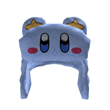 Cute Star Ushanka Blue - Roblox
