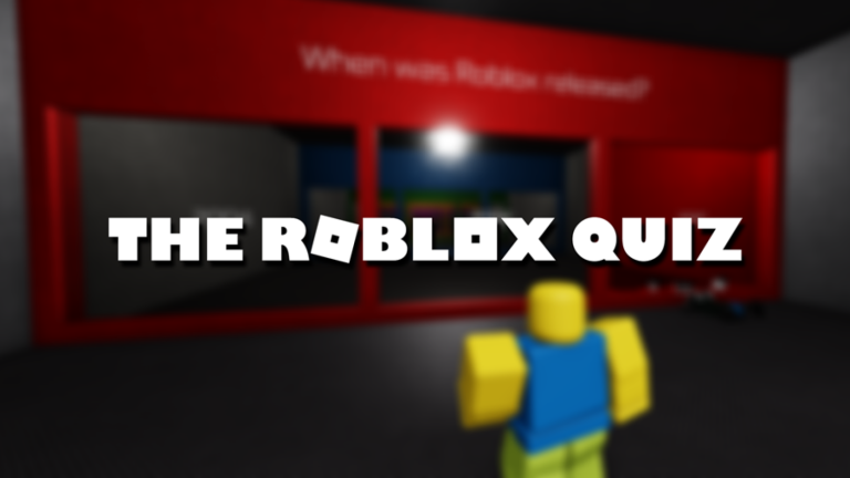 The Roblox Quiz - Roblox