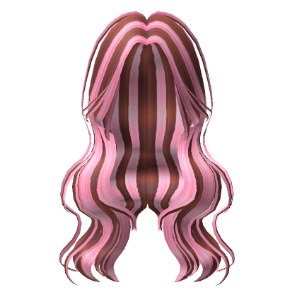 Pink Wavy Girl Hair's Code & Price - RblxTrade