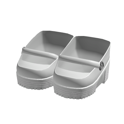 Roblox Item White Platform Loafers 3.0