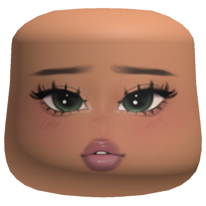 C'est froid Maquillage Joues Tête Nougat Teinte de peau - Roblox
