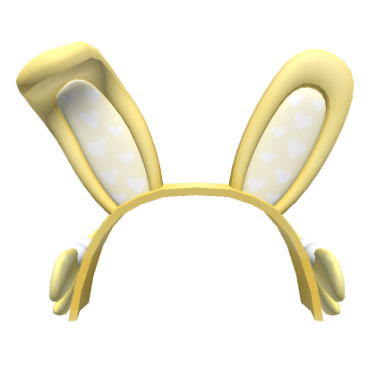 Roblox Item Preppy Easter bunny yellow ears