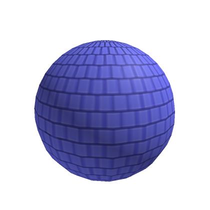 Roblox Item Blue Disco Ball Head
