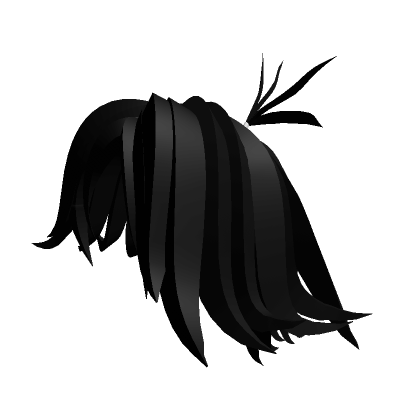 Black Long Samurai Hair ♱ | Roblox Item - Rolimon's