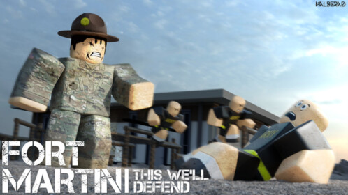 Fort Martin, Military Base - Roblox