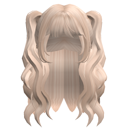 Long Wavy Pigtails in Blonde - Roblox