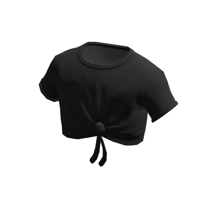 Black tank top Roblox Shirt Template