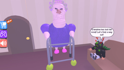 ESCAPE GRUMPY GRAN! (SCARY OBBY) - Roblox