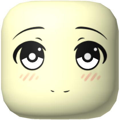 Anime Anime Anime Anime Eyes Face Face Face Face - Anime Face Roblox - Free  Transparent PNG Clipart Images Download