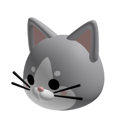 Kawaii Cat Head (Style 2) - Dynamic Head