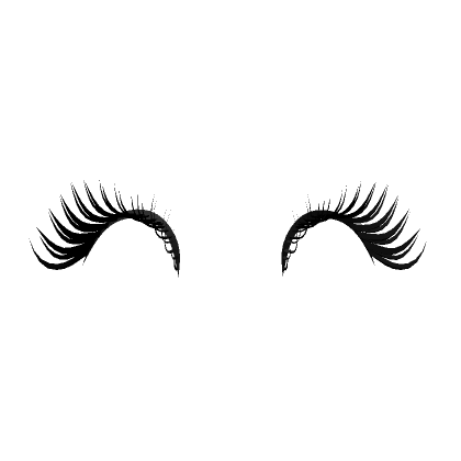 Lovespun Cute Lashes - Starry Eyes Cheeks - Black | Roblox Item - Rolimon's