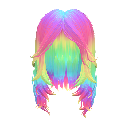 She Wolf Hair - Rainbow | Roblox Item - Rolimon's