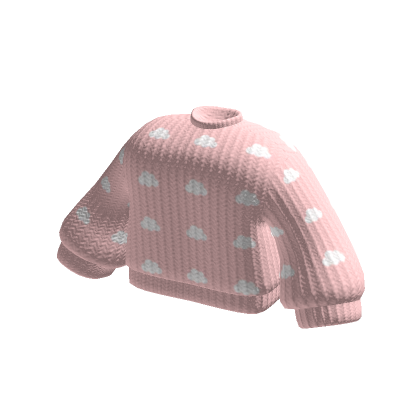 Pastel Pink Cloud Sweater | Roblox Item - Rolimon's